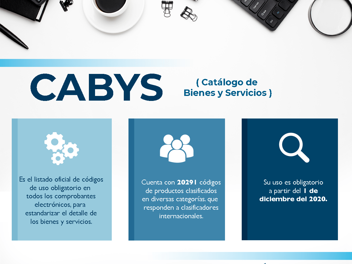 CABYS: Los nuevos códigos que deberá incluir en sus comprobantes&nbsp;electrónicos.